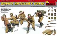 WWII Soviet Artillery Crew (5) w/Ammo Boxes & Weapons (Special Edition) #MNA35231