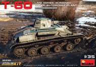  MiniArt Models  1/35 T-60 Late Series Screened Gorky Plant Tank w/Full Interior MNA35232