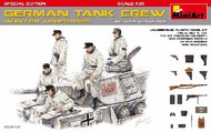 WWII German Tank Crew Winter Uniforms (5) w/Weapons (Special Edition) #MNA35249