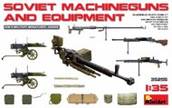  MiniArt Models  1/35 WWII Soviet Machine Guns & Equipment MNA35255