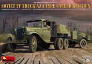  MiniArt Models  1/35 WWII Soviet 2T AAA-Type Truck w/Field Kitchen MNA35257