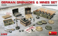 MiniArt Models  1/35 German Grenades & Mines Set (New Tool) MNA35258