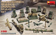 Panzerschreck RPzB54 & Ofenrohr RPzB43 Anti-Tank Rocket Launcher Set #MNA35263