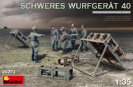 WWII Schweres Wurfgerat 40 German Rocket Launcher w/5 Crew & Missiles (New Tool) (SEPT) #MNA35273