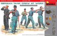  MiniArt Models  1/35 German Tank Crew at Work(5) w/Tools & Boxes (Special Edition) (replaces 35010) MNA35285