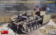  MiniArt Models  1/35 Pz.Kpfw.IV Ausf.H KRUPP-GRUSONWERK. MID PROD. AUG-SEP 1943 MNA35330