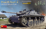 StuG III Ausf G Feb. 1943 Alkett Prod. Tank w/5 Crew & Full Interior #MNA35335