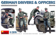  MiniArt Models  1/35 German Drivers & Officers Figure Set MNA35345