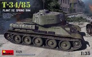  Miniart Models  1/35 Soviet T-34/85 Plant 112 Spring 1944 OUT OF STOCK IN US, HIGHER PRICED SOURCED IN EUROPE MNA35379