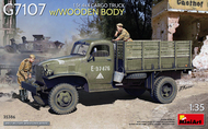  MiniArt Models  1/35 G7107 4x4 1.5-Ton Cargo Truck w/Wooden Stake Body MNA35386