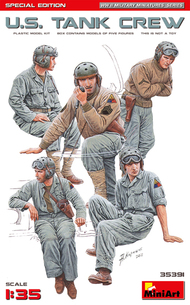 WWII US Tank Crew (3) (Special Edition) #MNA35391