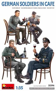  Miniart Models  1/35 German Soldiers in Caf (WWII) MNA35396