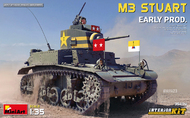  MiniArt Models  1/35 M3 Stuart Early Prod. Interior Kit MNA35404