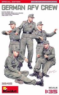 WWII German AFV Crew (5) (Special Editon) #MNA35415