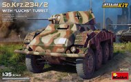 Sd.Kfz.234/2 with LUCHS Turret [Interior Kit] #MNA35416