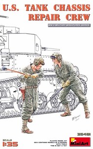  MiniArt Models  1/35 US Tank Chassis Repair Crew Figure Set MNA35481