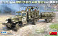 G7117 1,5t 4X4 Maintenance Shop Truck with Trailer - Pre-Order Item #MNA35498