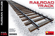  MiniArt Models  1/35 Railroad Track - Russian Gauge MNA35565