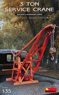  MiniArt Models  1/35 3-Ton Service Crane OUT OF STOCK IN US, HIGHER PRICED SOURCED IN EUROPE MNA35576