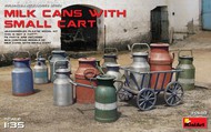Milk Cans w/Small Cart #MNA35580