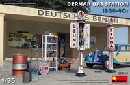 German Gas Station Equipment & Accessories 1930-40s #MNA35598