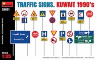 TRAFFIC SIGNS. KUWAIT 1990's #MNA35631