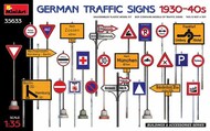  MiniArt Models  1/35 German Traffic Signs 1930-40s MNA35633