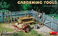  MiniArt Models  1/35 Gardening Tools w/Wheel Barrow & Table MNA35641