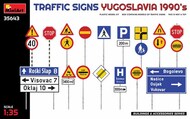  MiniArt Models  1/35 Traffic Signs Yugoslavia 1990s MNA35643