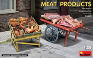  MiniArt Models  1/35 Meat Products w/Carts - Pre-Order Item* MNA35649