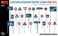 Czechoslovakian Traffic Signs 1930-40s #MNA35655