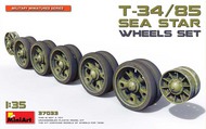  MiniArt Models  1/35 T-34/85 Sea Star Wheels Set OUT OF STOCK IN US, HIGHER PRICED SOURCED IN EUROPE MNA37033