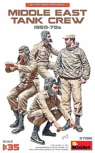 Middle East Tank Crew 1960-70s (4) #MNA37061