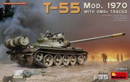  MiniArt Models  1/35 T-55 Mod 1970 with OMSH Tracks MNA37064