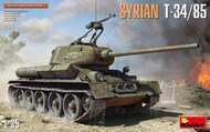  MiniArt Models  1/35 SYRIAN T-34/85HIGHLY DETAILED PLASTIC MODEL KITALL HATCHES MNA37075
