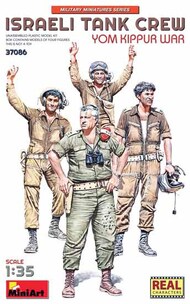  MiniArt Models  1/35 Figure Set - Israeli Tank Crew Yom Kippur War (4 figures) OUT OF STOCK IN US, HIGHER PRICED SOURCED IN EUROPE MNA37086
