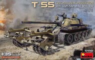 T-55 Czechoslovak Production with KMT-5M Mine Roller #MNA37092