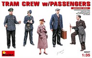  MiniArt Models  1/35 Tramcar Crew (2) & Passengers (3) OUT OF STOCK IN US, HIGHER PRICED SOURCED IN EUROPE MNA38007