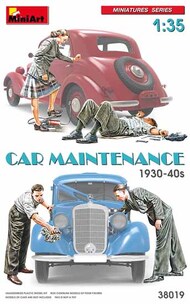  MiniArt Models  1/35 'Car Maintenance 1930-40s' Figure Set OUT OF STOCK IN US, HIGHER PRICED SOURCED IN EUROPE MNA38019