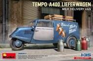  MiniArt Models  1/35 Tempo A400 Lieferwagen. Milk Delivery Van OUT OF STOCK IN US, HIGHER PRICED SOURCED IN EUROPE MNA38057