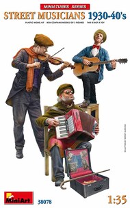 Street Musicians 1930-40's #MNA38078