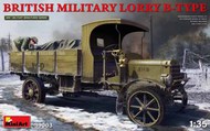  MiniArt Models  1/35 WWI British Military Lorry B-Type Truck MNA39003