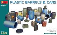  MiniArt Models  1/35 Plastic Barrels & Cans MNA49010