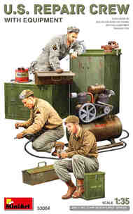 U.S. Repair Crew with Equipment #MNA53004