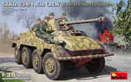 Sd.Kfz.234/4 Panzerspahwagen (7.5cm) & Crew #MNA53014