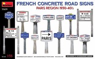  MiniArt Models  1/35 FRENCH CONCRETE ROAD SIGNS MNA35659