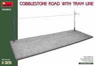 Cobblestone Road with Tram Line OUT OF STOCK IN US, HIGHER PRICED SOURCED IN EUROPE #MNA36065