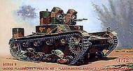  Mirage Hobby  1/72 Vickers E Mk A Tank w/Twin Turret MIR72603