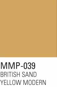  Mission Models Paints  NoScale British Sand yellow Modern AFV MMP039