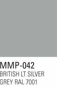 British Light Silver Grey RAL 7001 #MMP042
